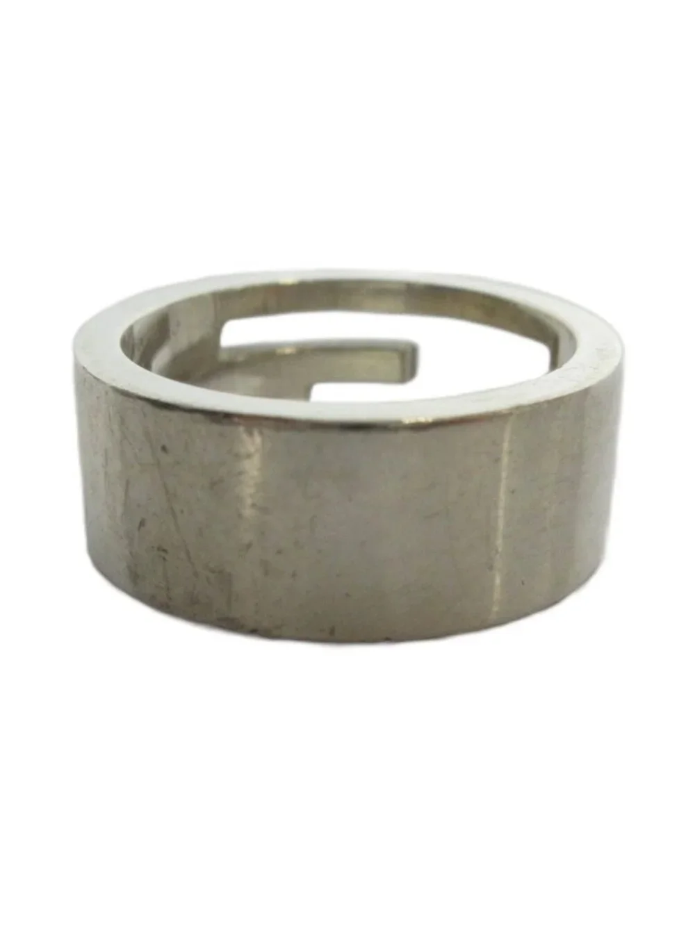 Gucci Ring Logo Silver